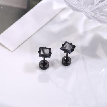 Imagem de Brincos pequenos de costas planas para mulheres e homens 20G cartilagem brincos de aço cirúrgico brincos pequenos de costas planas 2 mm/3 mm/4 mm/6 mm, 6MM, Aço inoxidável, Sem pedra preciosa