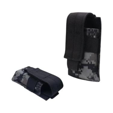 Imagem de Bolsa Tática Molle Para Lanterna, Suporte Para Revista, Coldre Para Fa