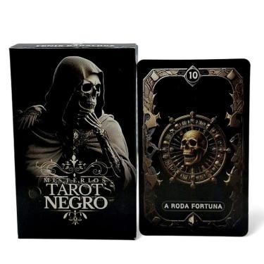 Imagem de Mistério do Taro Negro 22 Cartas Com Manual Explicativo
