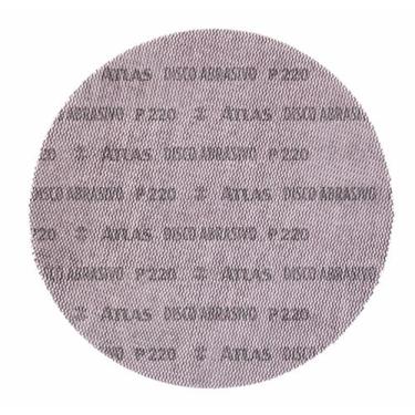 Imagem de Kit 5 disco lixa abrasivo telado 225mm - grão 240 - atlas