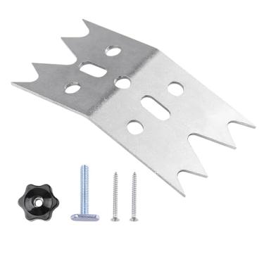 Imagem de Evecad 6 peças de cães de fixação de laje para ferramentas de marcenaria, braçadeiras de trilho em T versáteis para beliscar cães, ferramenta de marcenaria, adequada para processamento CNC e painel