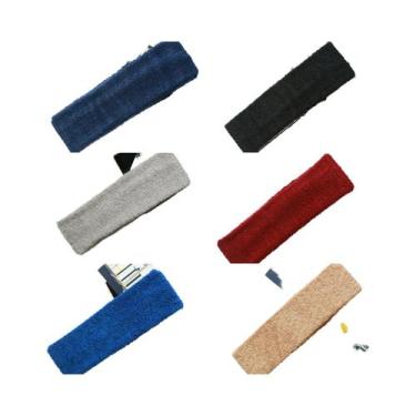 Imagem de Faixa De Cabelo De Algodão Puro Para Yoga E Esportes, Absorvente De Su