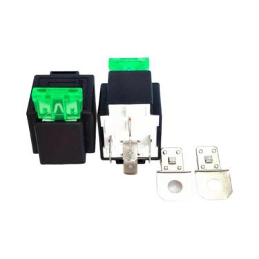 Imagem de Relé De Fusível Automotivo 12V 24V 30A 4 Pinos 5 Pinos Com Pés De Cobr