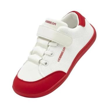 Imagem de Tênis De Malha Para Meninos E Meninas, Calçados Barefoot Com Bico Larg