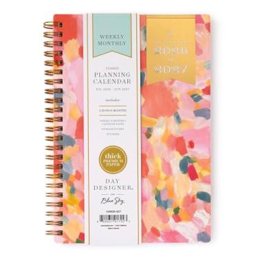 Imagem de Blue Sky Agenda semanal e mensal do ano acadêmico da Day Designer, Smitten (Smitten- 2026/2027, 12,7 x 20,3 cm)