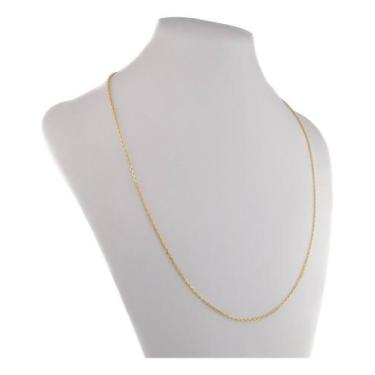 Imagem de Cordão De Ouro 18k Masculino Corrente Cadeado 1.7 60 Cm - JOIE JOIAS F