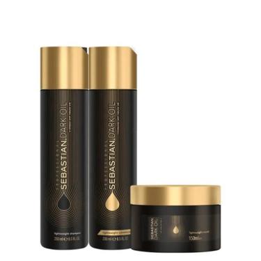 Imagem de Kit Sebastian Dark Oil Trio (3 Produtos) - SEBASTIAN PROFESSIONALS