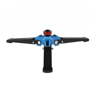 Imagem de Trípode de fotografia para câmera DSLR três pernas monopé base suporte com parafuso 3 8 tripé fluido dobrável portátil compacto pés borracha trava rotação 360 graus liga alumínio