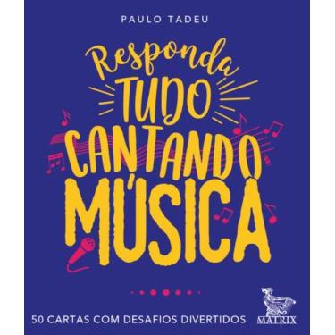Imagem de Livro - Responda tudo cantando música
