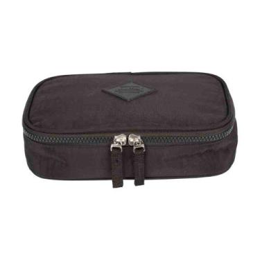 Imagem de Estojo Escolar Sestini Crinkle Especial Preto 075504-01