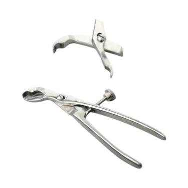 Imagem de Pinça Ortopédica Para Fixação De Placas De Osso Com Rosca 15cm 19cm 26