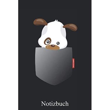Imagem de Notizbuch: Niedlicher Hund in Tasche Notizheft, Schreibheft, Tagebuch (Taschenbuch ca. DIN A 5 Format Liniert) von JOHN ROMEO: Süßer Welpe Notizheft ... und Kinder – Von JOHN ROMEO (German Edition)