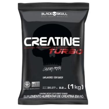 Imagem de Creatina Turbo Monohidratada Refil 1Kg Black Skull
