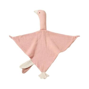 Imagem de Cobertor De Algodão Swan Baby, Brinquedo Para Dormir Para Recém-Nascid