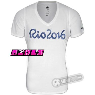 Imagem de T-Shirt Nike Rio 2016 - Feminina
