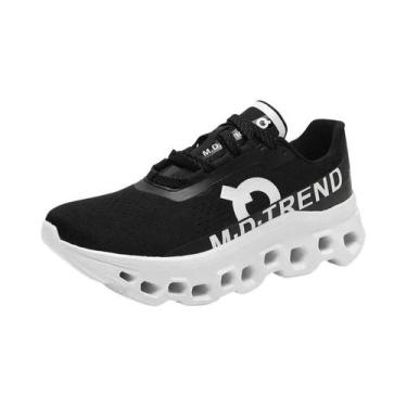 Imagem de Tênis Masculino Leve De Basquete E Corrida Em Malha, Casual De Verão, 