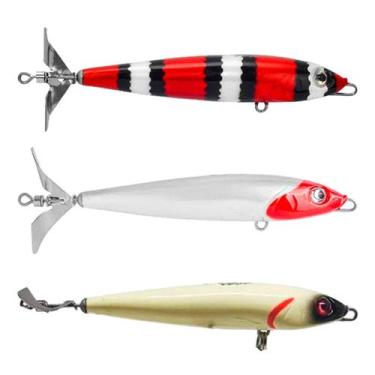 Imagem de Kit Isca Artificial Marine TNT Hélice 95mm By Johnny Hoffmann Cor 02, 