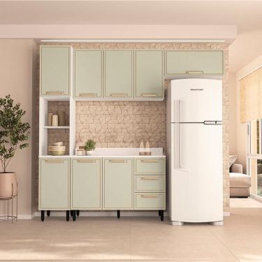 Imagem de Cozinha Modulada 4 Pecas com Tampo Amara Politorno Moveis