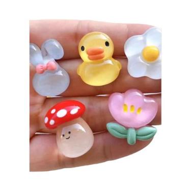 Imagem de Acessórios Transparentes Para Calçados, 10 Peças, Decorações De Pato, 