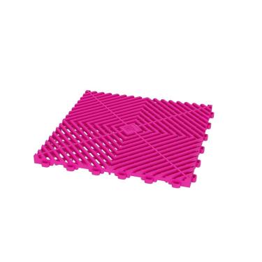 Imagem de Piso Modular Rosa Fluorescente - Unidade 30X30