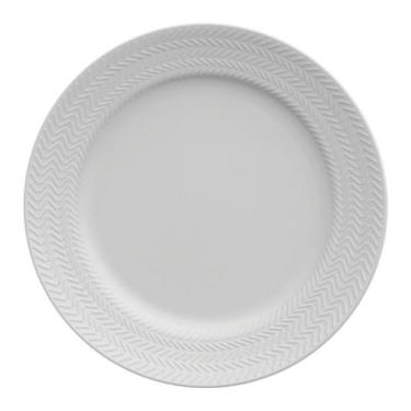 Imagem de Prato Avulso Para Sobremesa 20,5cm Chevron Porcelana Germer
