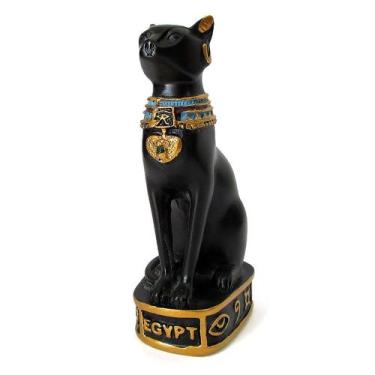 Imagem de Estátua Gato Bastet 9cm - city