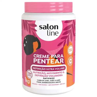 Imagem de Creme de Pentear Definição Ultra Volume Salon Line 1KG