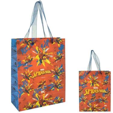 Imagem de Sacola Para Presente Tamanho M Homem Aranha - 4895 - Dac