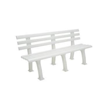 Imagem de Banco Jardim Tramandai Branco 1500mm Tramontina 92400010