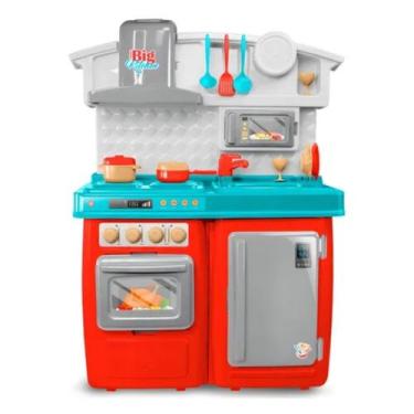Imagem de Cozinha Completo Brinquedo Big Kitchen 5556 Roma Diversão VM