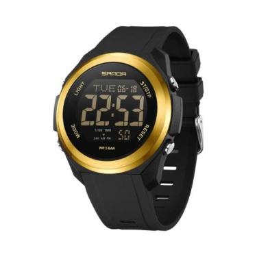Imagem de Relógio Esportivo Digital À Prova d'Água Para Homens SANDA 2199 2025 M