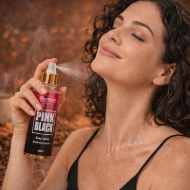 Imagem de Body Splash Pink Black 200ml Fragrância Intensa e Sofisticada Rhenuks,