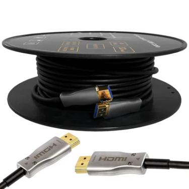 Imagem de Cabo HDMI 2.0 Win Cabos HDR 4K, Fibra Óptica, 18GBPS, com 30M