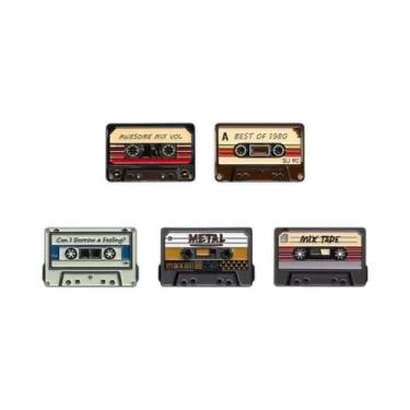 Imagem de Broche De Esmalte De Gatinho De Desenho Animado Fofo Em Garrafa À Deri