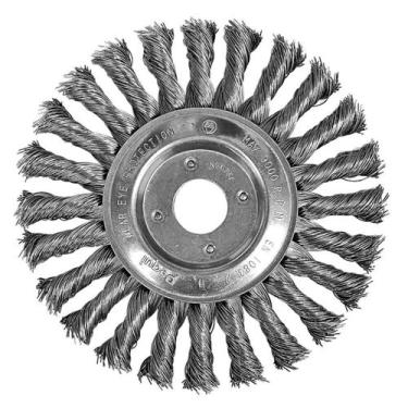 Imagem de Escova Circular de Aço Inox Trançada 6"x1/2" 641351BPS Pequi - ESCOVAS