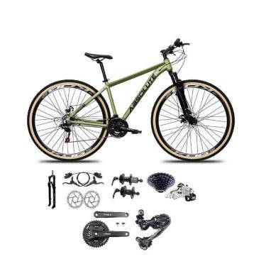 Imagem de Bicicleta 29 Absolute Nero 5 Shimano Deore-Altus 27v K7 Hidráulico Trava Pedivela Mt101 Pneu Faixa-Unissex
