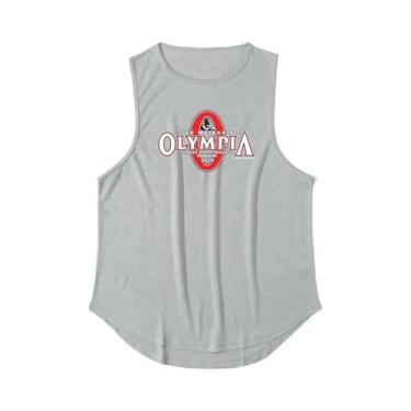 Imagem de Camisetas Sem Mangas Para Academia Masculinas De Secagem Rápida Em Mal