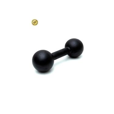 Imagem de Halter Super Premium Bola Pintado 6kg Peso Musculação-Unissex