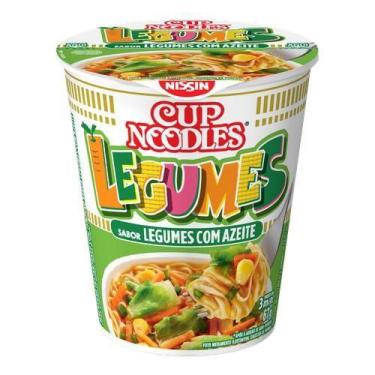 Imagem de Cup Noodles sabor Legumes com Azeite Nissin 67g