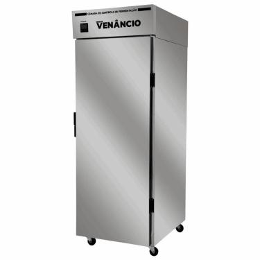 Imagem de Armário De Controle De Fermentação Venâncio Crescepão Ac20t Em Aço Inox 500 Pães 220V