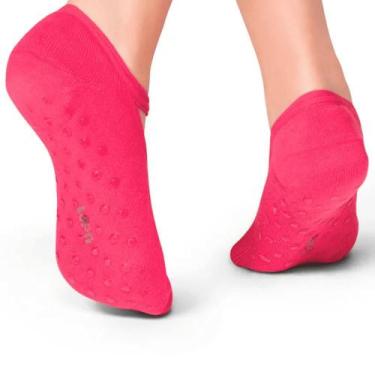 Imagem de Meia Lupo Sapatilha Atoalhada Antiderrapante Infantil 2627-004, Preto,