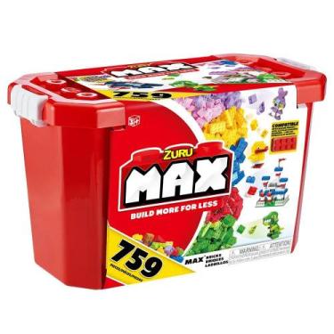 Imagem de Blocos De Montar Zuru Max 759 Peças - Candide