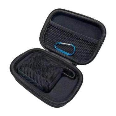 Imagem de Bolsa capa estojo case protetora rígida compatível com JBL Go 4 com co