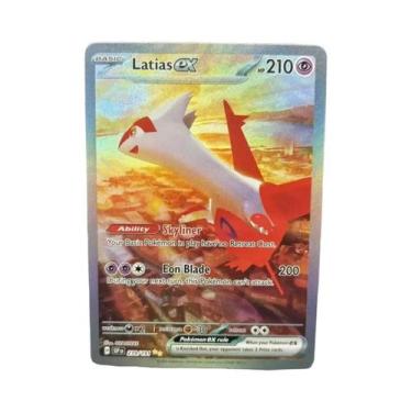 Imagem de Cartas PTCG Psyduck Salamence Crobat Mewtwo DIY EN - Jogo Clássico Fei