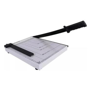 Imagem de Guilhotina De Papel A4 Em Aço Com Travamento Até 12 Folhas - Congratul