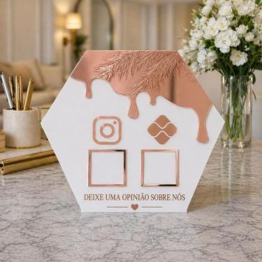 Imagem de Placa Pix Decorativa Em Acrílico Com Qr Code Pagamentos - D&J Personal