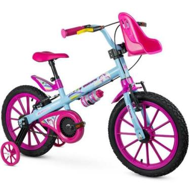 Imagem de Bicicleta Infantil ARO 16 Unicorn com Rodinhas Laterais e Limitador de