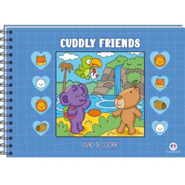 Imagem de Livro - Cuddly Friends - Livrão de Colorir