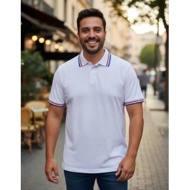 Imagem de Camisa Polo Cotton Premium I Yacht Master - Branco, Branco, GG