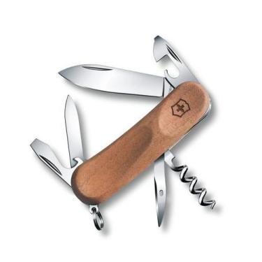 Imagem de Canivete Suíço tala madeira Evolution Evowood  11 funções Victorinox